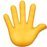 Hand emoji